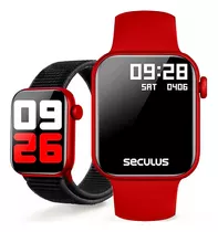 Relógio Smartwatch Seculus- Vermelho 17001mpsvnk5 Tela Hd 