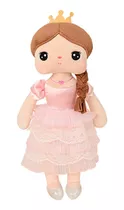 Boneca Metoo Doll Original Angela Princesa Rosa Com Tranças