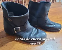 Botas De Cuero Mistral