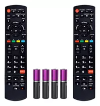 Kit 2 Controle Remoto Compatível Tv Panasonic Smart Viera