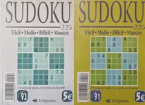 Sudoku Pack 2 Diferentes Libros  - Globalchile