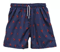 Short De Baño Niño Kids Malla Verano Nuevo Liso Colores Moda