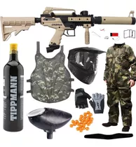 Marcadora Tippmann Cronus Desert Tan Gotcha Paintball Xtr P