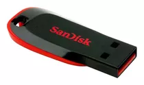 Pen Drive 32gb Cruzer Blade Usb 2.0 Sandisk Orig Lacrado Nfe