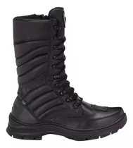 Bota Militar Acero Cuero Legitimo Borsegui Hunter Botas 