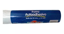 Forro Autoadhesivo Transparente 33cms X 150 Mts Proarte 