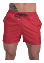 Malla Short De Baño Corta Lisa Para Hombre Varios Colores