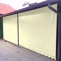 Lona De Toldo Cortina 3,82 X 2,0 Apenas A Lona Pronta P Uso