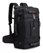 Mochila Trekking Kaka 2070 Color Negro Diseño Lisa 40l