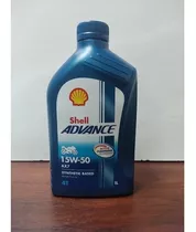 Shell Advance 15w50 Ax7 Semi Sintético Para Motocicleta 