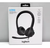 Audífonos Logitech H390 Usb Control Volumen Micrófono Pc