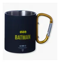 Caneca Mosquetão Batman 300 Ml - Zona Criativa Cor Preto