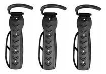 Pack 3 Ganchos Porta Bicicleta Para Muralla Pared Colgador