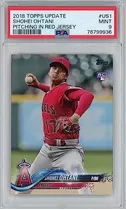 Actualización Topps 2018 Calificada Shohei Ohtani Us1 Pitchi