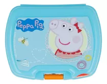 Porta Snack Tapper Peppa Pig Color Celeste