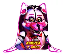 Morralitos Personalizados - Five Nights At Fredy's - 40 Pz