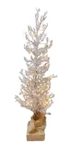 Arbol Navidad Rustico Brillos Strass Luz Led Pettish Online 