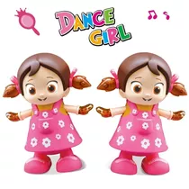 Boneca Dance Girl Musical Dança E Com Luz Pronta Entrega