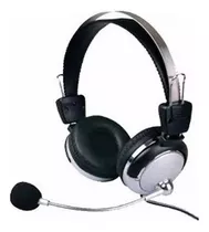 Headphone Com Microfone Fio Resistente Para Aula Lan House