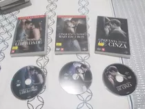 Coleção 3 Dvds Cinquenta Tons De Cinza (originais)