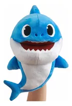 Baby Shark Papá Con Tempo Control Musical Azul Marioneta