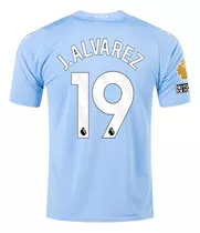 Camiseta Julian Alvarez #19 Manchester City 2024 Titular