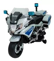 Moto Infantil Para Niños Bmw Policia A Bateria Bebitos 12v