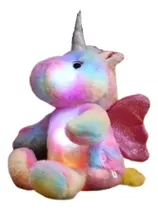 Peluche De Unicornio Con Luces Led, Espantacuco