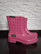 Botas De Lluvia Viamo Rosa, Talle 38