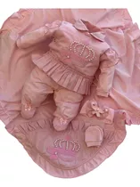 Kit Saida Maternidade Menina Princesa Rosa