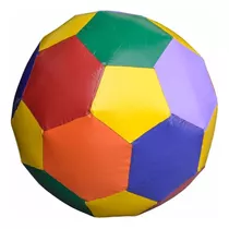 Bolão Para Futebol De Sabão 1,40m Colorido - S/ Motor