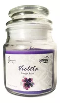 Vela Aroma Intenso Violeta Para La Energía Y El Éxito 