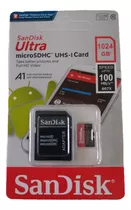 Cartão De Memória Sandisk Microsd Card 1024gb Com Adaptador