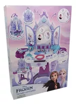 Tocador O Peinadora Frozen 2 Para Niña Con Luces Y Sonidos 