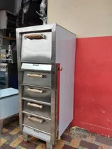 Horno Industrial De 6 Latas Acero Con Termometro 