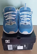Zapatillas Dc Shoes Originales Hombre Talla 8 Azul Claro