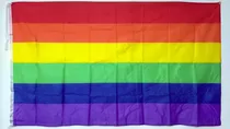 Bandera Lgbt Orgullo Gay Arcoiris Diversidad 90 X 60cm