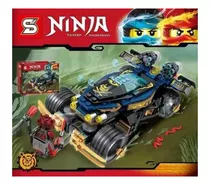 Bloco De Montar Ninja Thunder Swordsman 324 Peças Compatível Com Lego