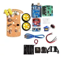 Kit Robótica Carro Iniciante Kit Completo Com Arduíno