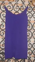 Fino Vestido Solero Corte Jackie En Crepe - Impecable