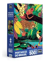 Quebra Cabeça Natureza 500 Nano Peças Toyster Brinquedos