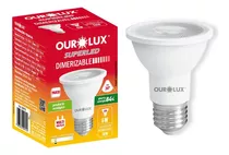 Lâmpada Led Par20 Dimerizável 6w 2700k Ourolux