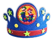 Corona Cumpleaños Super Mario Bros