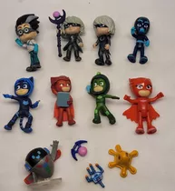 Lote Bonecos Pj Masks Original 9 Personagens Original Dtc