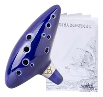 Ocarinas Aurzen Zelda Ocarina Alto C De 12 Hoyos Con Song Bo