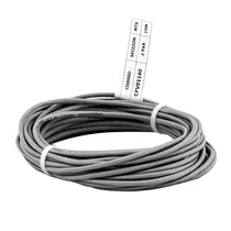 Cable Telefonia Multipar Interior 2pares Pant. Aluminio Gris