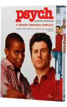 Psych - Agentes Especiais 3ª Temporada - Box Com 4 Dvds