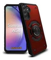 Funda P/ Samsung A54 5g, Uso Rudo C/ Anillo Giratorio + Mica