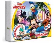 Quebra Cabeça Mickey Grandão 48 Peças Toyster