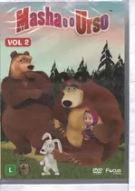 Dvd Masha E O Urso - Vol. 2 ( 8 Episodios) - Original Novo